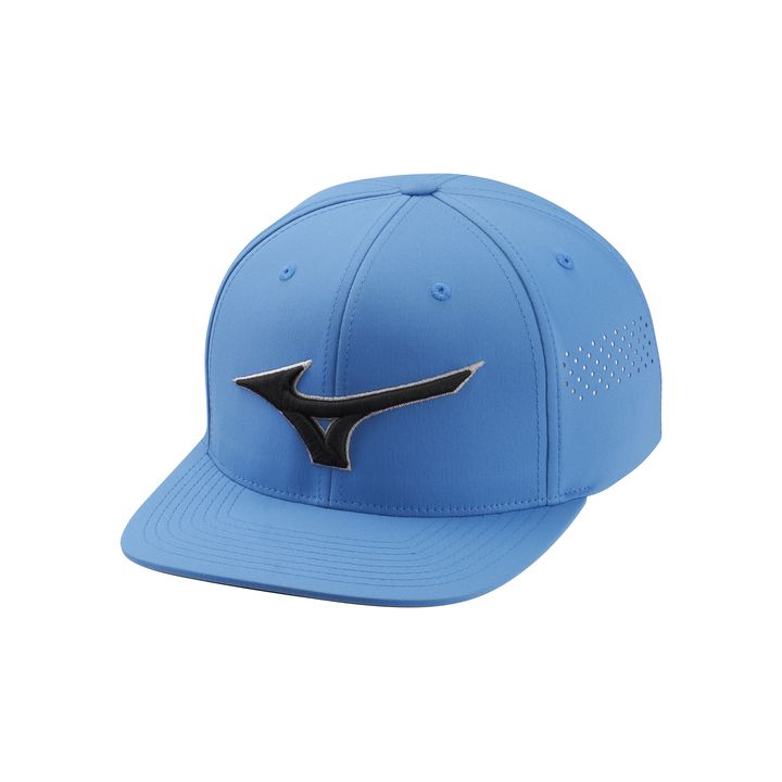 Mizuno Tour Flat Snapback – California Blue