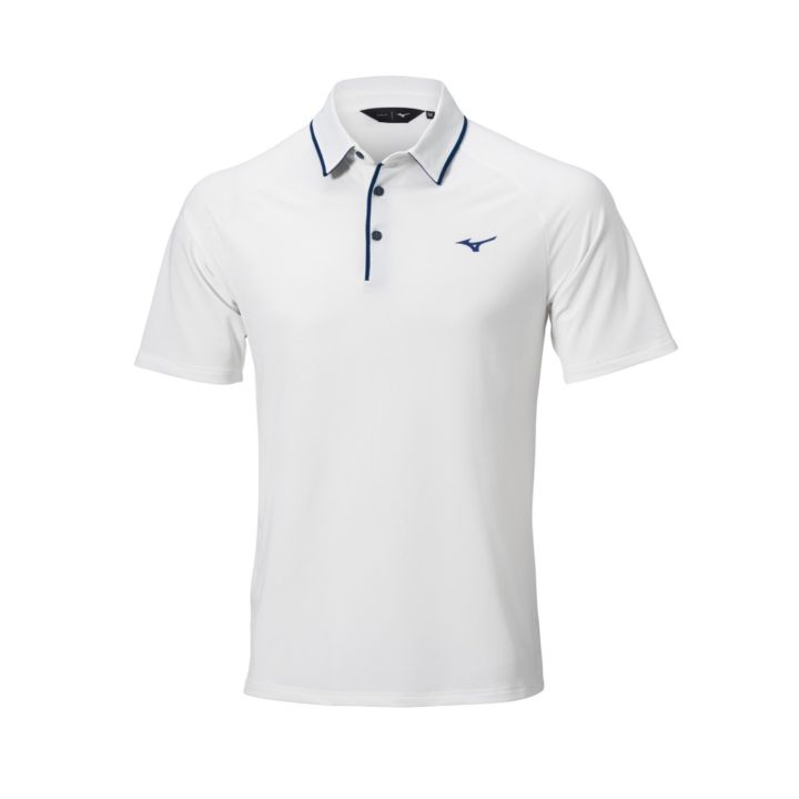 Mizuno Classic Pique Short Sleeve Polo – Optic White