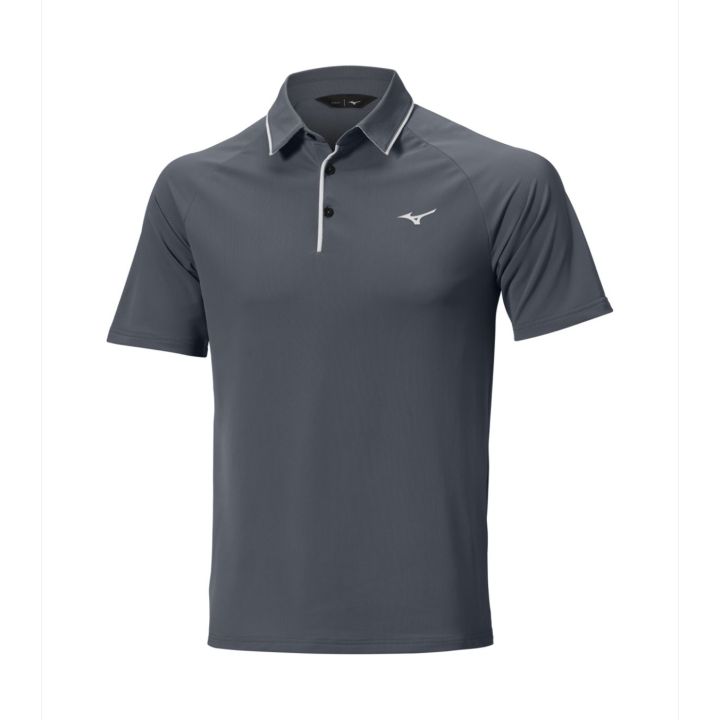Mizuno Classic Pique Short Sleeve Polo – Lava Smoke