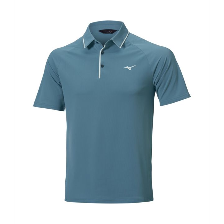 Mizuno Classic Pique Short Sleeve Polo – Larkspur