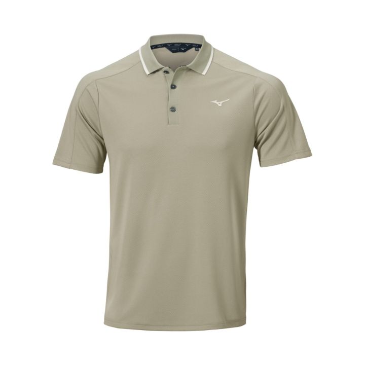 Mizuno Showdown Knitted Short Sleeve Polo – Elm