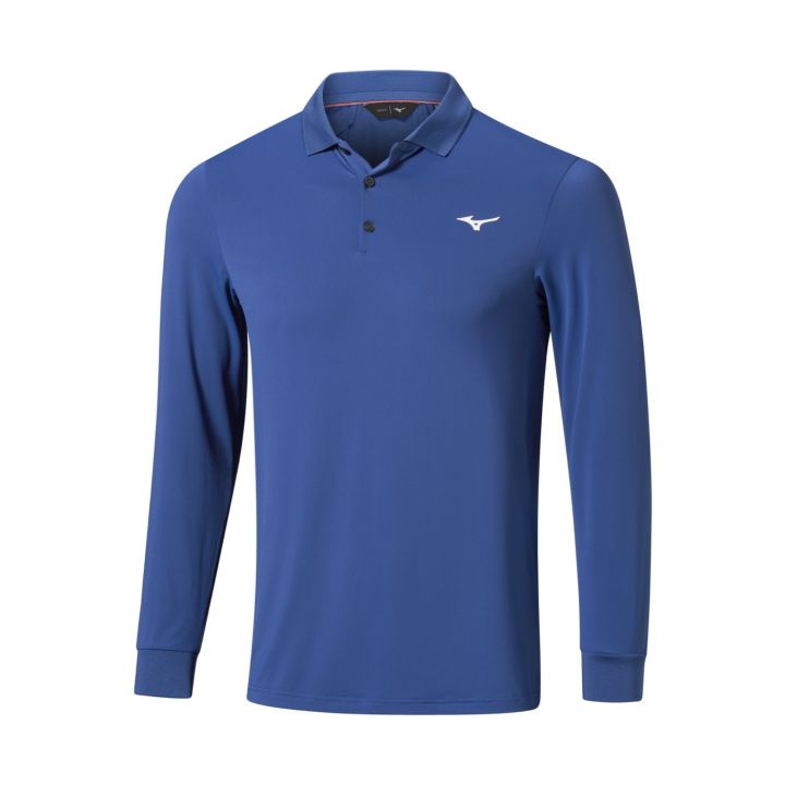 Mizuno Temper Long Sleeve Polo – Limoges