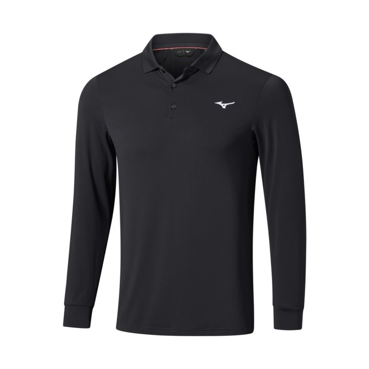 Mizuno Temper Long Sleeve Polo – Vulcan