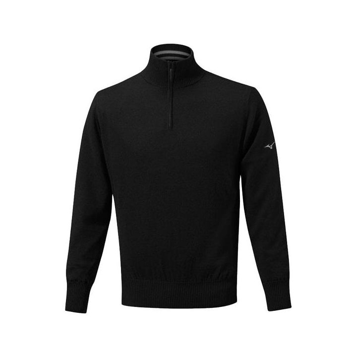 MIZUNO WINDPROOF JUMPER – BLACK 
