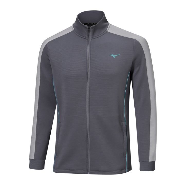 Mizuno Elevated Warm Full Zip – Odyssey Gray
