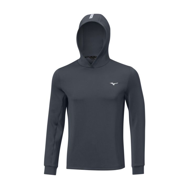Mizuno G-Style Long Sleeve Hoodie 2.0 – Lava Smoke