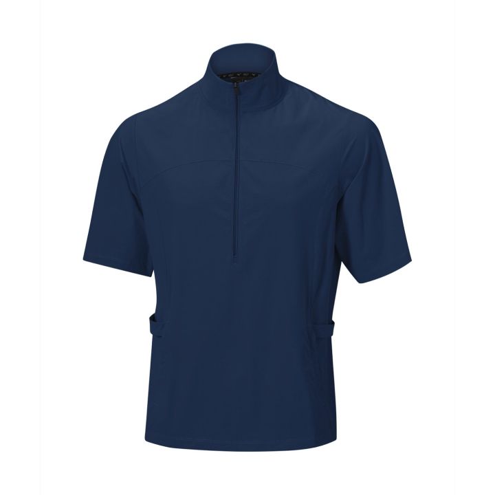 Mizuno Motion Half Zip Waterrepellent Light Wind Top – Estate Blue