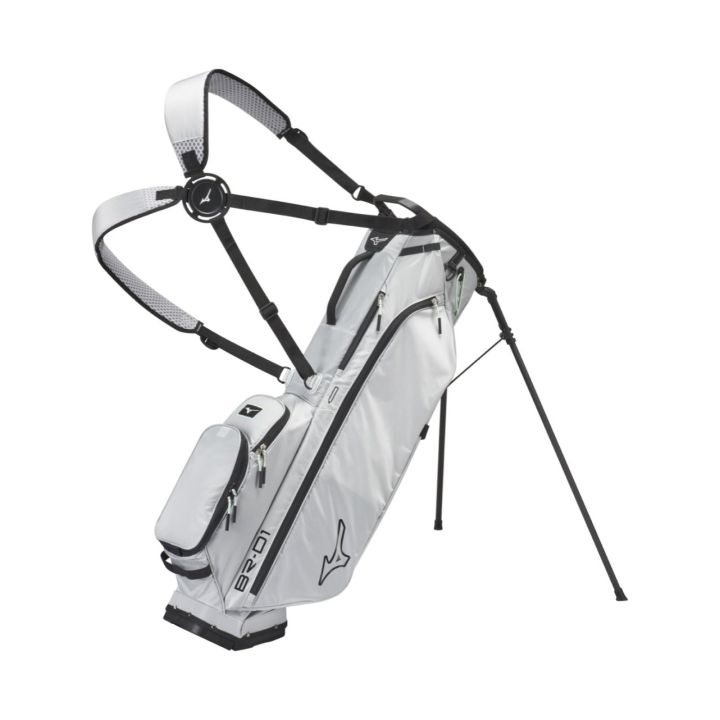 Mizuno BR-D1 Stand Bag – Light Grey