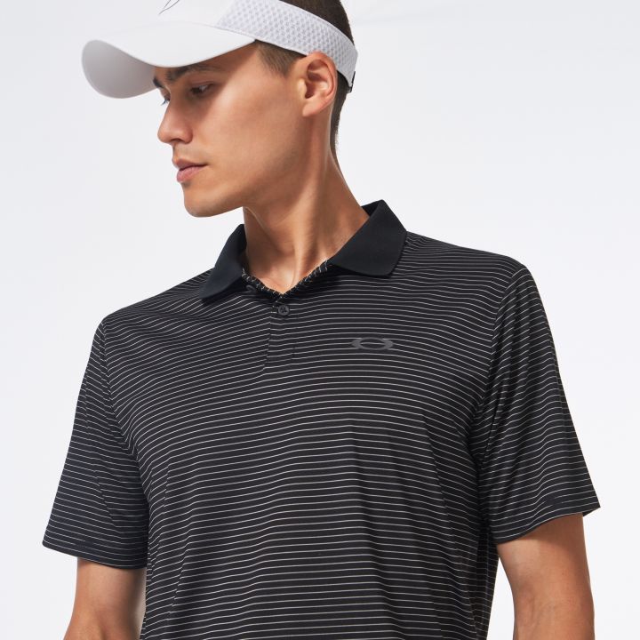 Oakley Divisional Stripe Polo Blackout FOA403087-02E-M