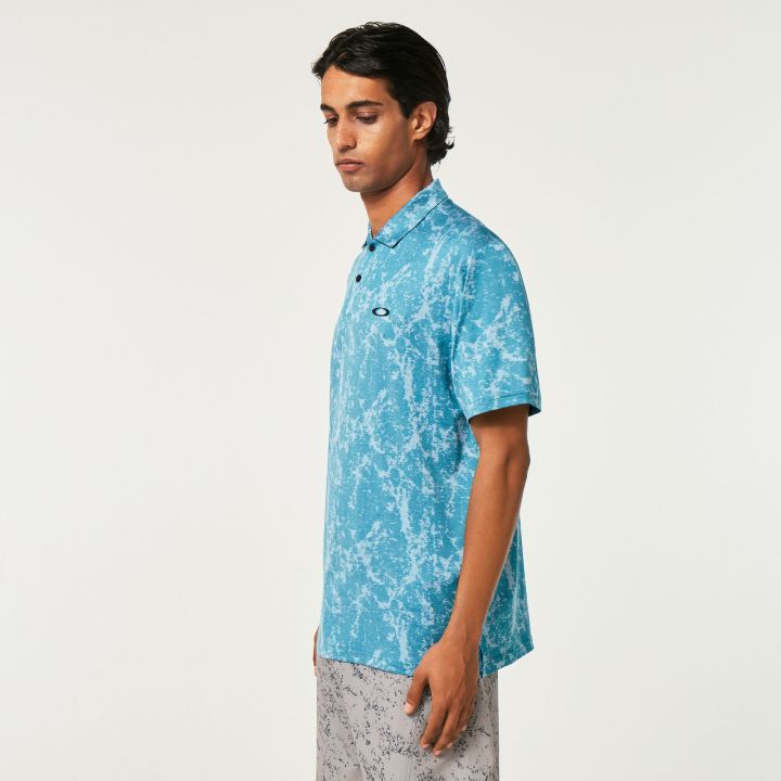 Okley Marble Jaquard Polo