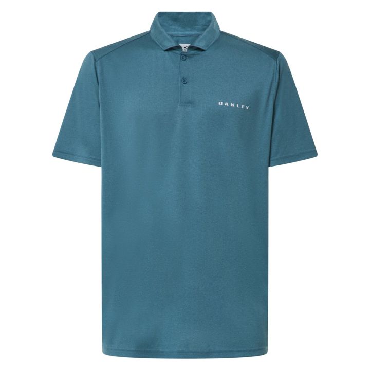 Oakley Solid B1B Polo Shirt – Dark Pacific Heather
