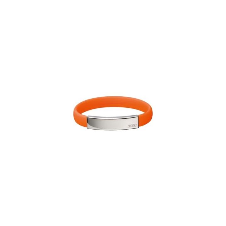 Hiptitan Minus Ionen Armband ClipLine Kleur : Oranje Maat : L