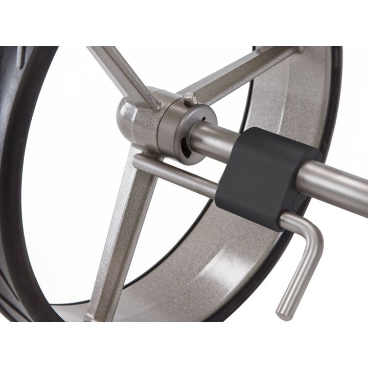 Jucad Rem – Titanium- of Rvs-trolleys met 20 mm as