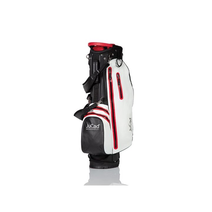 Jucad Bag 2 in 1 Waterproof – Zwart/wit/rood