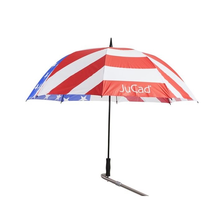 Jucad Golfparaplu met paraplustift – Stars & Stripes