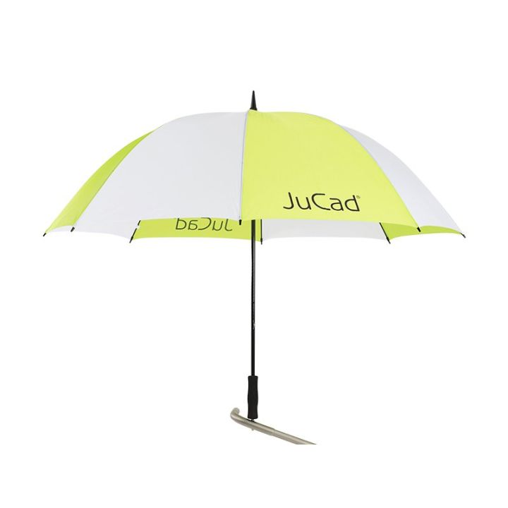Jucad Golfparaplu met paraplustift – Groen/wit