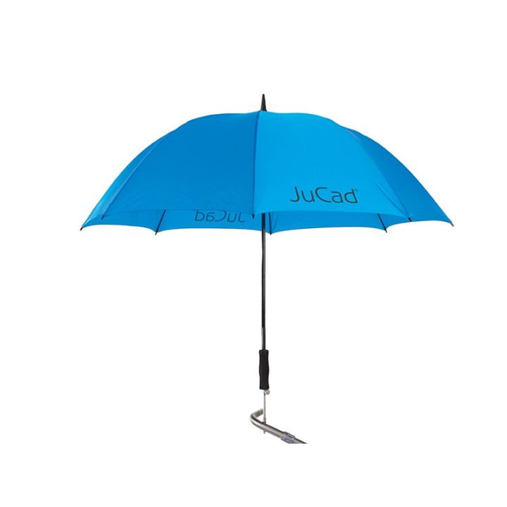 Jucad Telescoop-golfparaplu met paraplustift – Blauw