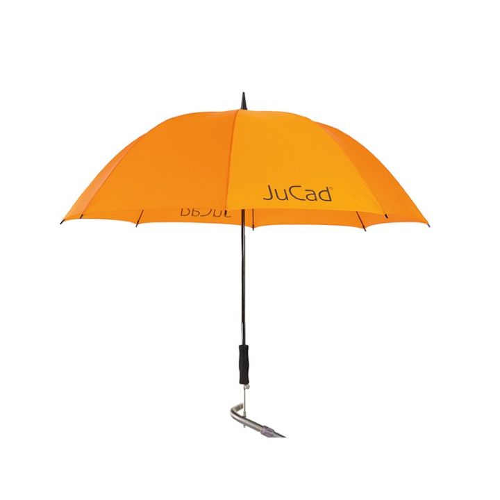 Jucad Telescoop-golfparaplu met paraplustift – Oranje