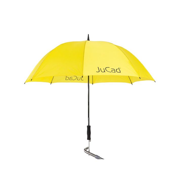 Jucad Telescoop-golfparaplu met paraplustift – Geel