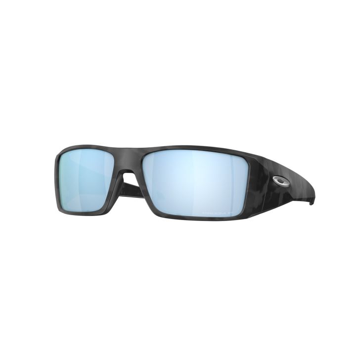 Oakley Heliostat – Matte Black Camo / Prizm Deep Water Polarized