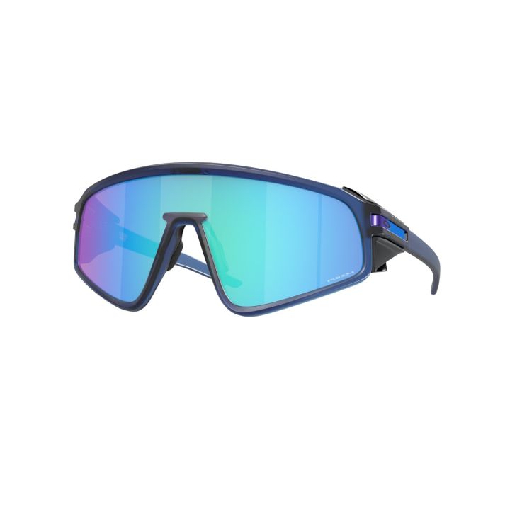 Oakley Latch Panel – Matte Transparent Navy / Prizm Sapphire