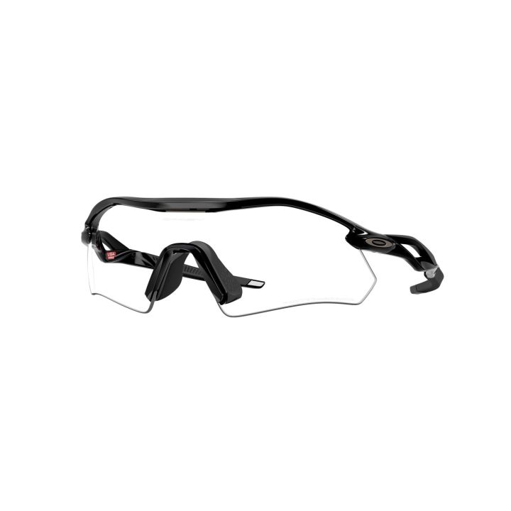 Oakley Radar Plate – Polished Black / Clear to Black Iridium Photochromic
