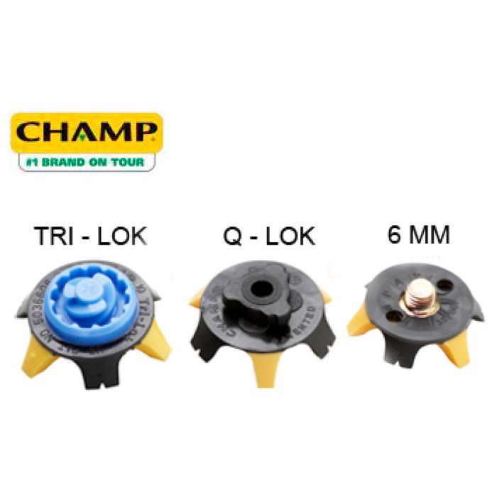 Champ Scorpion Tri-Lok Black Disc met 18 Stks