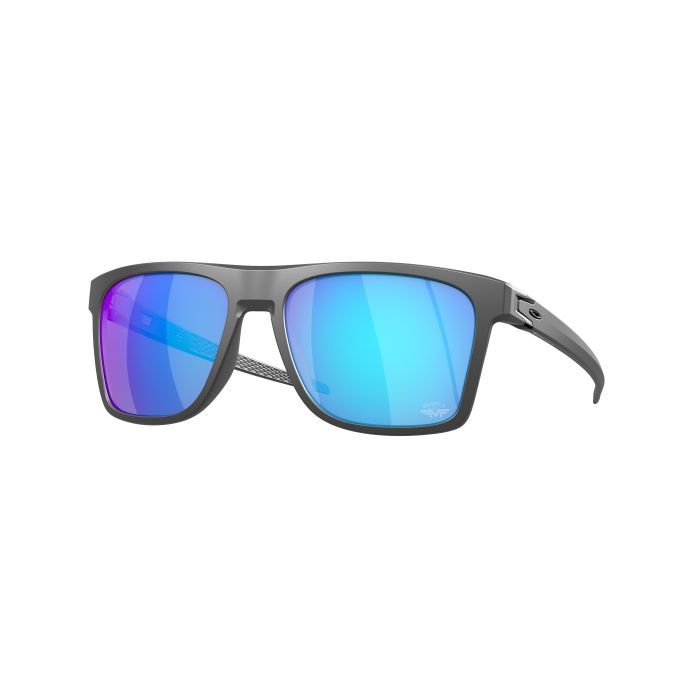 Oakley Leffingwell – Matte Dark Grey / Prizm Sapphire