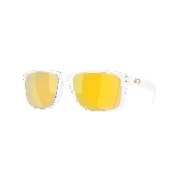 Oakley Holbrook – Clear / Prizm 24K Polarized